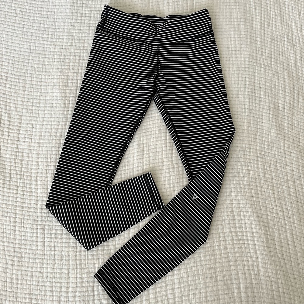 Lululemon Striped Leggings Size 14